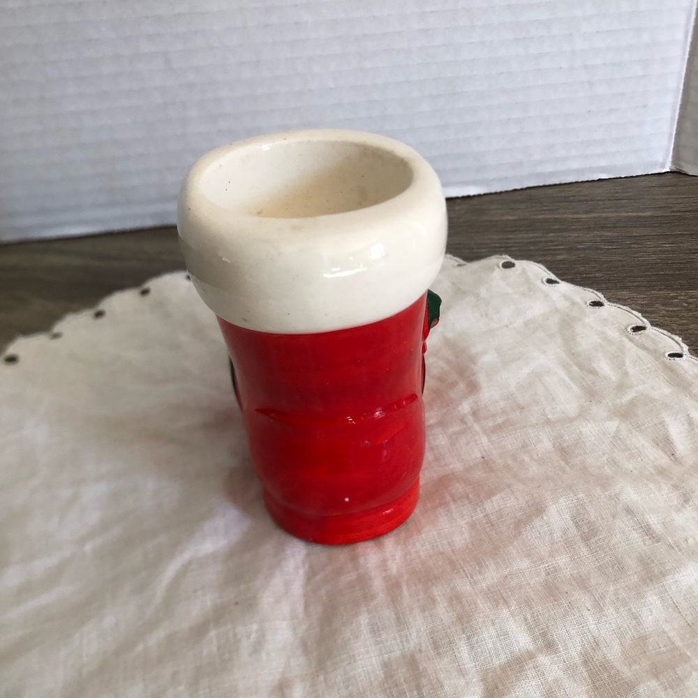 Vtg Ceramic Candle Holder - Japan - Picture 5 of 11